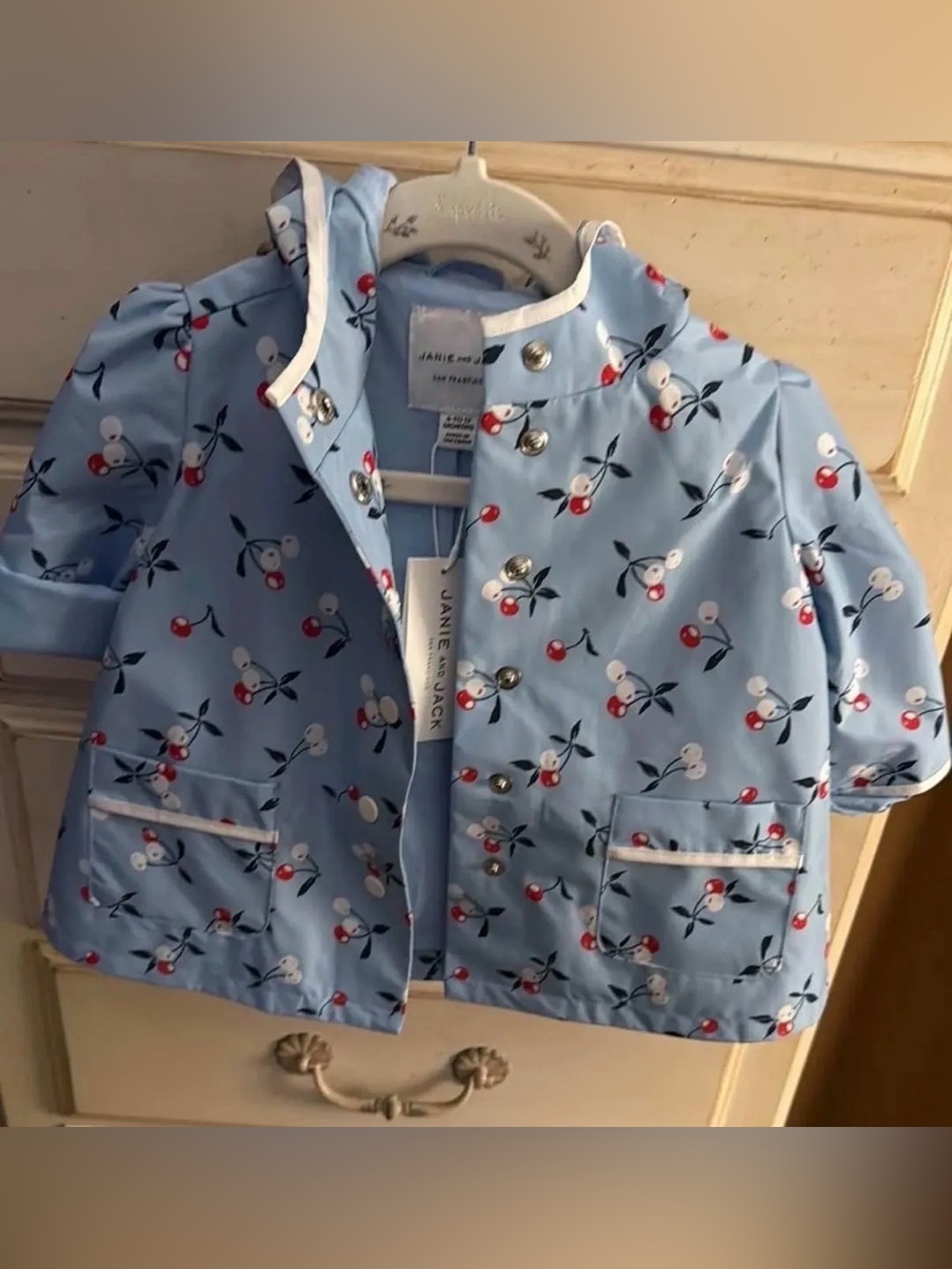 Janie and Jack raincoat nwt